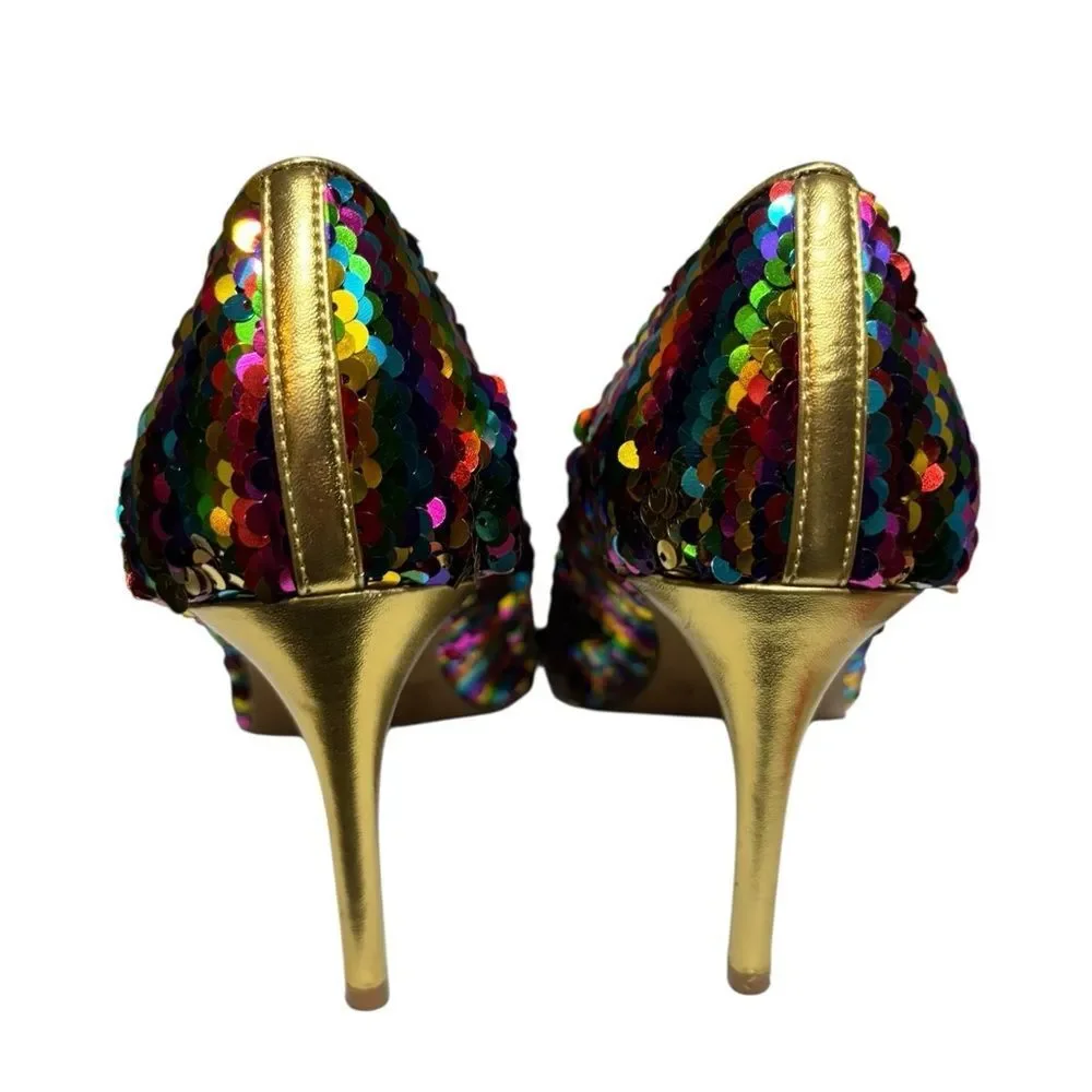 CHINESE LAUNDRY | heels pumps shoes sequin 9 40